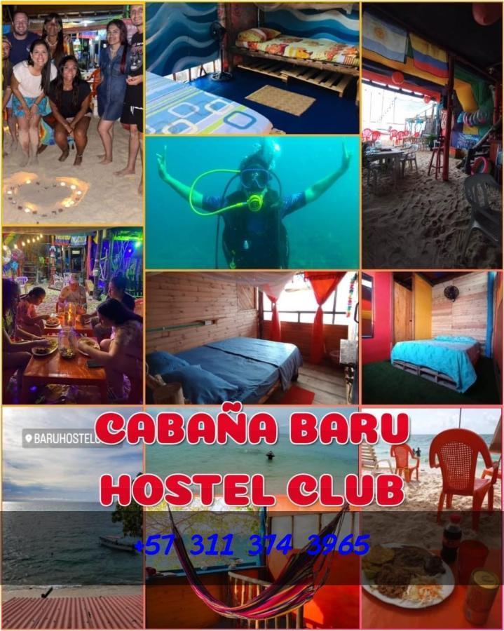 Хостел A Orilla Del Mar En Baru Cartagena Екстер'єр фото