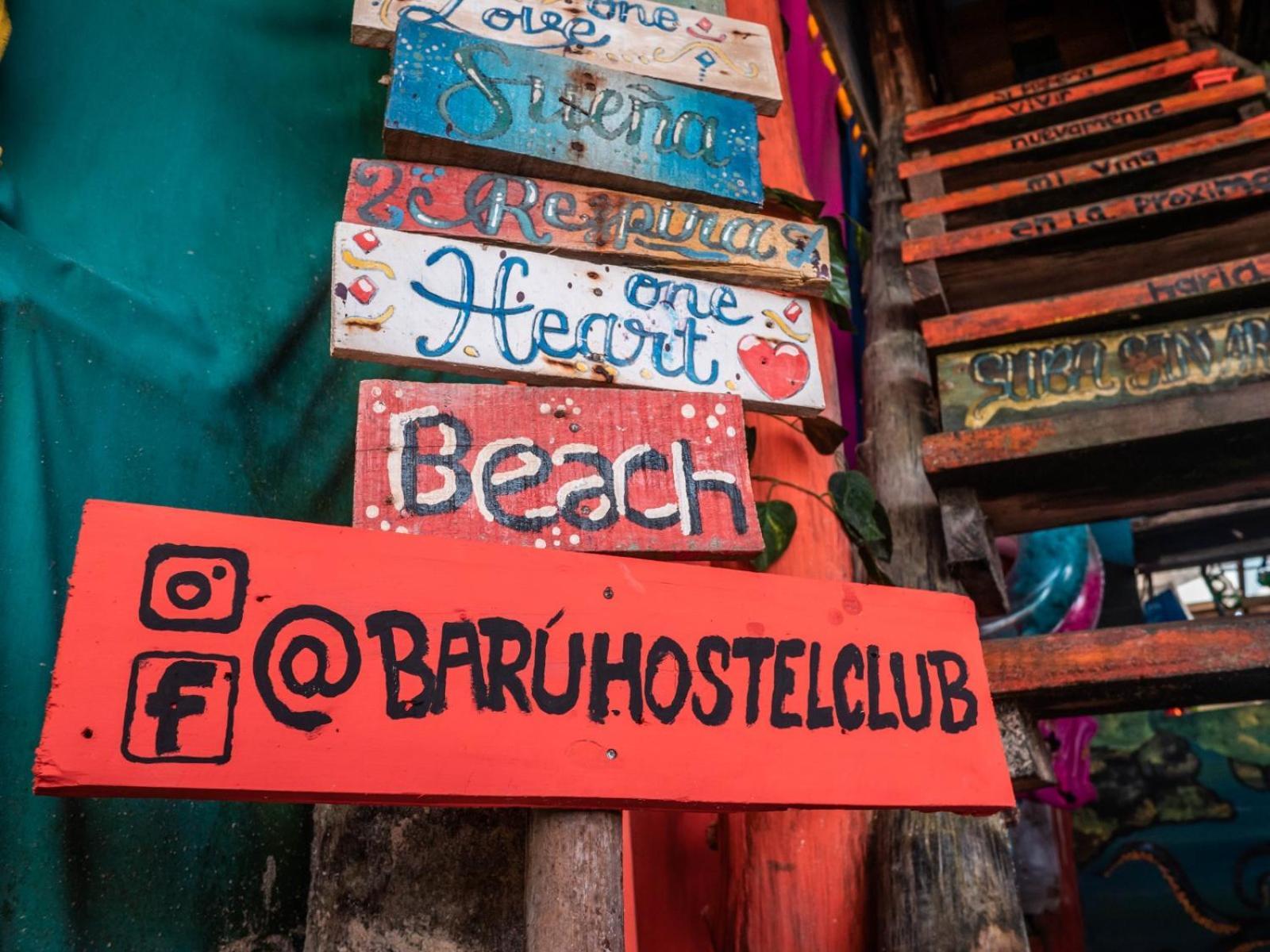 Хостел A Orilla Del Mar En Baru Cartagena Екстер'єр фото